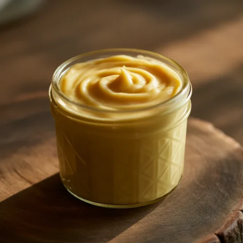 Nourishing Castor Oil Leave-In Hair Conditioner for hydrated, frizz-free curls.