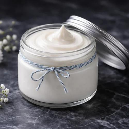 DIY 3 ingredient body butter recipe for soft, hydrated skin