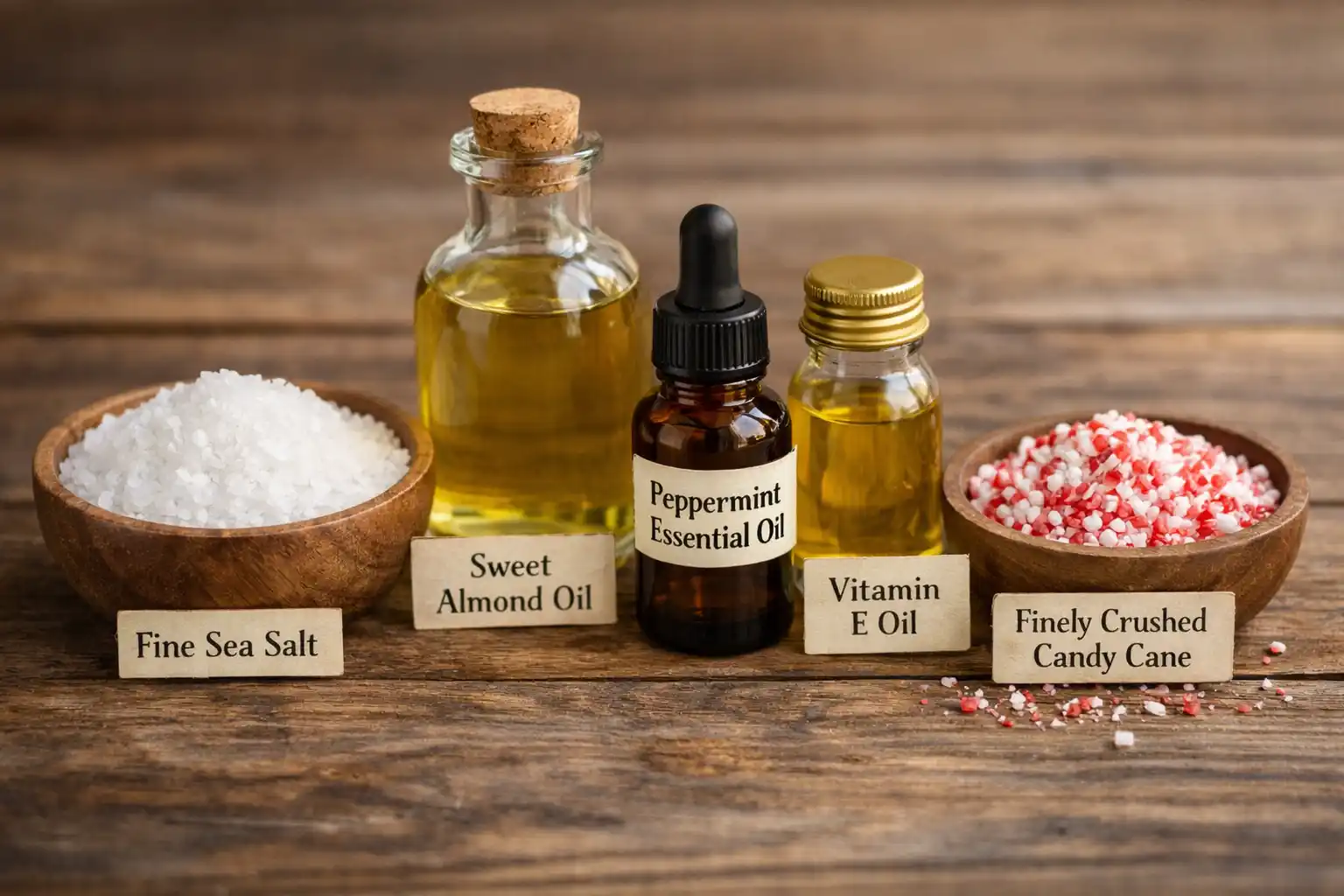 Peppermint Salt Scrub