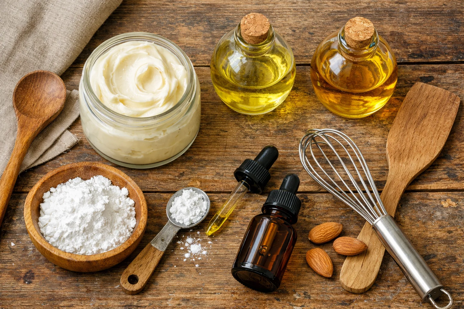 Homemade mango body butter