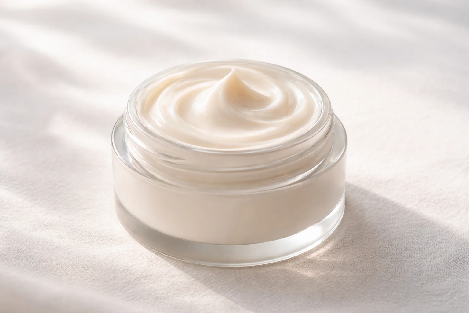 Homemade DIY vitamin E night cream recipe with natural ingredients like shea butter and coconut oil.