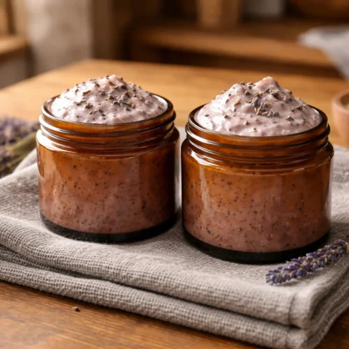 Natural Lavender Tallow Face Scrub Recipe