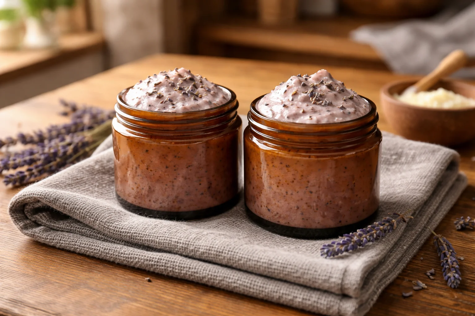 Natural Lavender Tallow Face Scrub Recipe