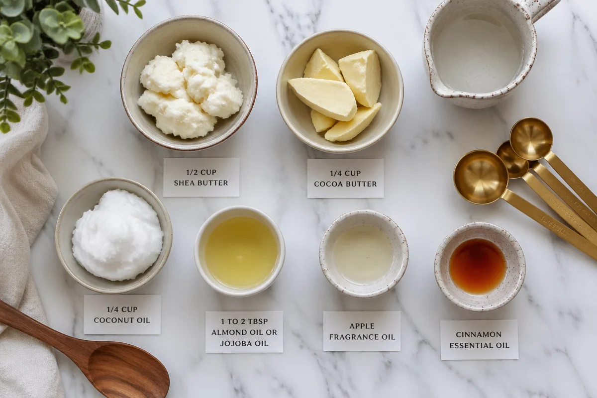 DIY Apple Pie Body Butter