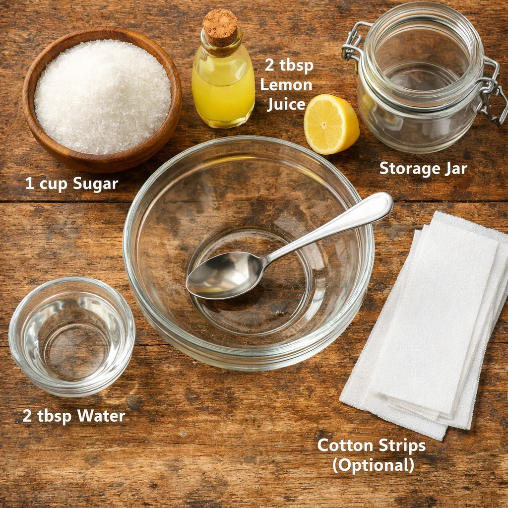 Easy Microwave Sugar Wax Recipe for Beginners