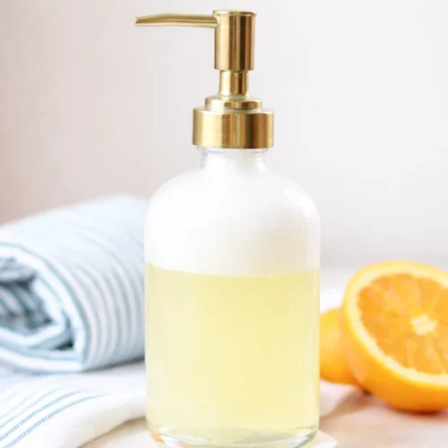 DIY castile soap face wash recipe with essential oils for customized skincare